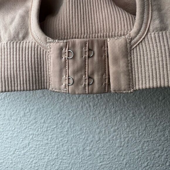 Cake Maternity Cotton Candy Seamless Racerback Nursing Bra Nude S - Picture 11 of 11